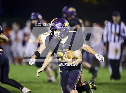 Thumbnail 3 in Hamilton Heights vs. Guerin Catholic (IHSAA Sectional Round 1 Playoff) photogallery.