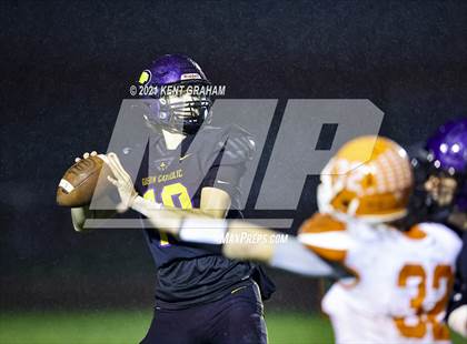 Thumbnail 1 in Hamilton Heights vs. Guerin Catholic (IHSAA Sectional Round 1 Playoff) photogallery.