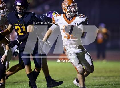 Thumbnail 1 in Hamilton Heights vs. Guerin Catholic (IHSAA Sectional Round 1 Playoff) photogallery.