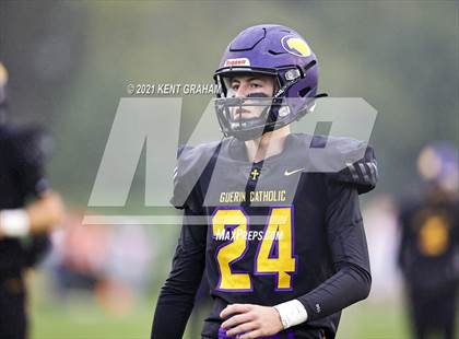 Thumbnail 1 in Hamilton Heights vs. Guerin Catholic (IHSAA Sectional Round 1 Playoff) photogallery.