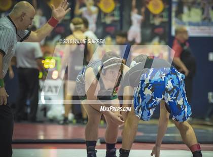 Thumbnail 3 in CIF Southwestern Wrestling Championships photogallery.