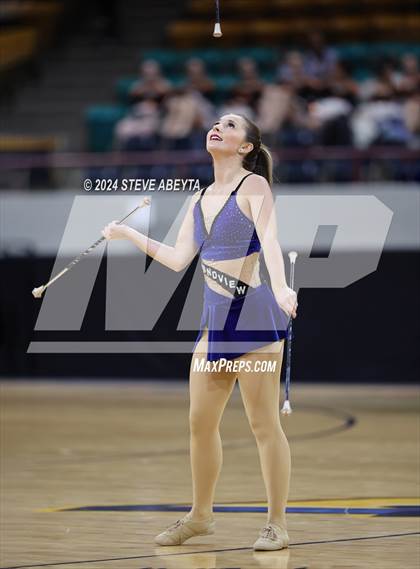 Thumbnail 2 in Grandview (CHSAA 5A State Spirit Championships Baton Twirling) photogallery.