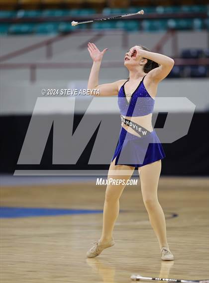 Thumbnail 2 in Grandview (CHSAA 5A State Spirit Championships Baton Twirling) photogallery.