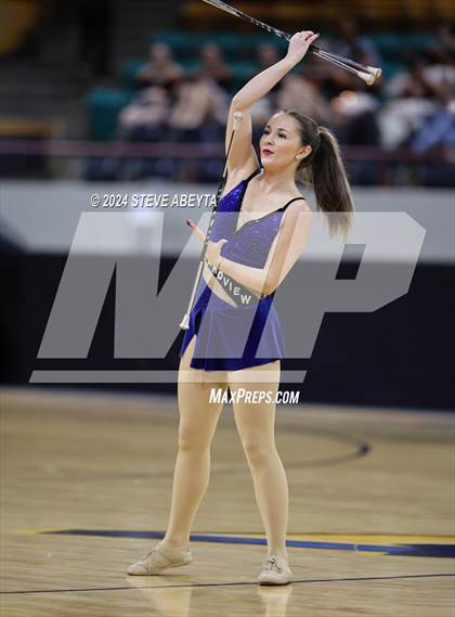 Thumbnail 1 in Grandview (CHSAA 5A State Spirit Championships Baton Twirling) photogallery.