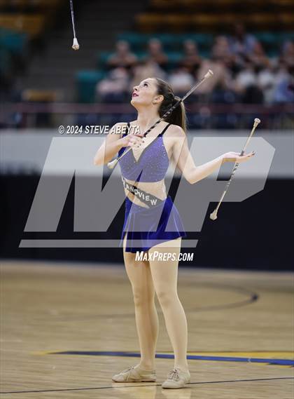 Thumbnail 3 in Grandview (CHSAA 5A State Spirit Championships Baton Twirling) photogallery.