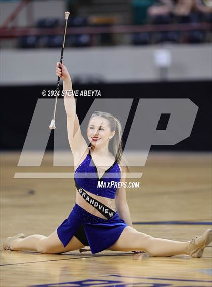 Thumbnail 2 in Grandview (CHSAA 5A State Spirit Championships Baton Twirling) photogallery.