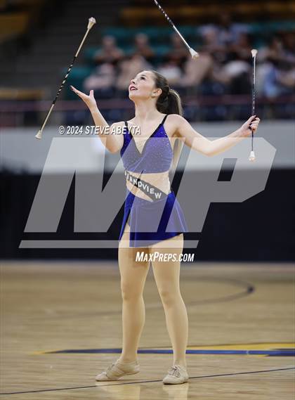 Thumbnail 3 in Grandview (CHSAA 5A State Spirit Championships Baton Twirling) photogallery.