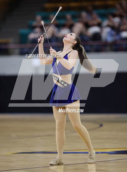 Thumbnail 1 in Grandview (CHSAA 5A State Spirit Championships Baton Twirling) photogallery.