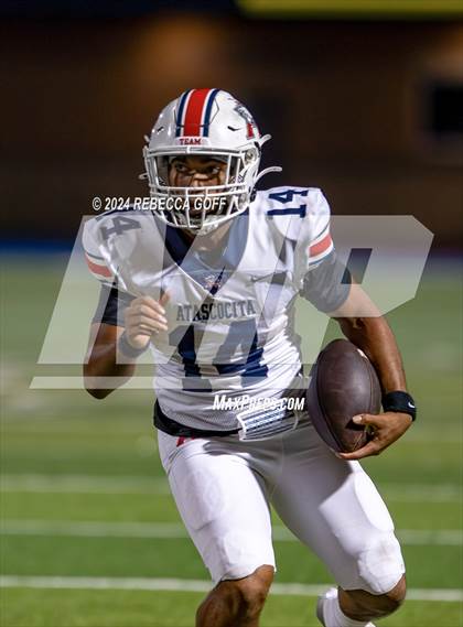 Thumbnail 1 in Atascocita vs. Dickinson (UIL Football 6A-DI Bi-District)  photogallery.