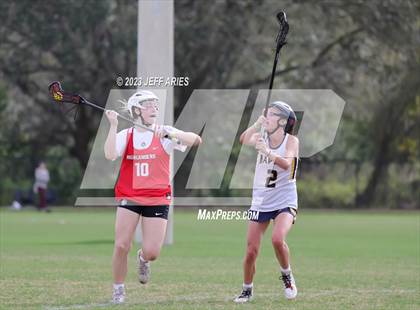 Thumbnail 3 in Naples vs Lake Highland Prep (Lax Against Leukemia) photogallery.