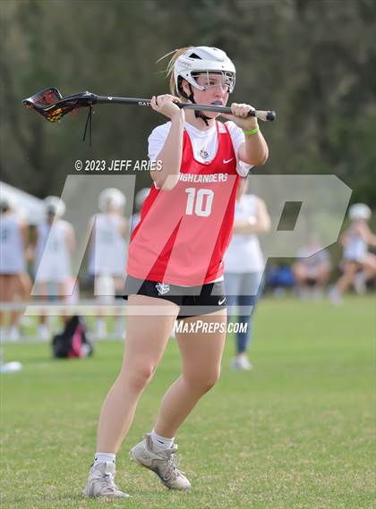 Thumbnail 1 in Naples vs Lake Highland Prep (Lax Against Leukemia) photogallery.