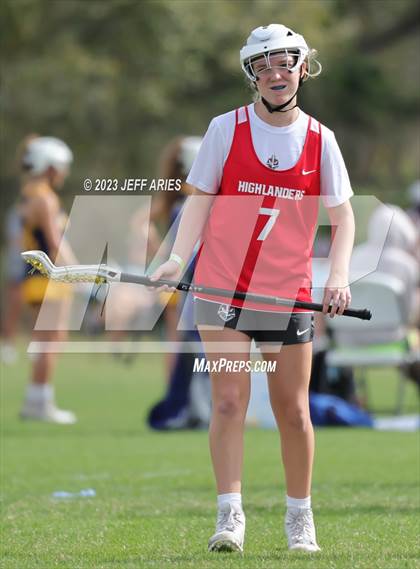 Thumbnail 1 in Naples vs Lake Highland Prep (Lax Against Leukemia) photogallery.