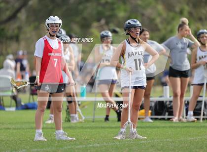 Thumbnail 3 in Naples vs Lake Highland Prep (Lax Against Leukemia) photogallery.