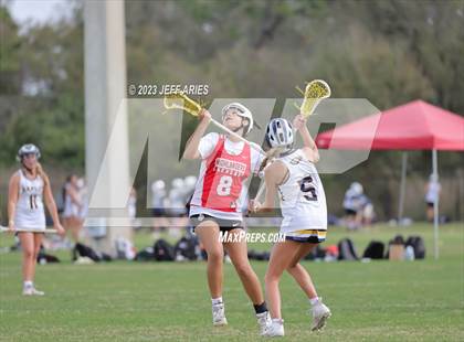 Thumbnail 2 in Naples vs Lake Highland Prep (Lax Against Leukemia) photogallery.