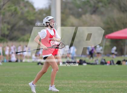 Thumbnail 2 in Naples vs Lake Highland Prep (Lax Against Leukemia) photogallery.