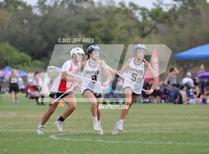 Thumbnail 1 in Naples vs Lake Highland Prep (Lax Against Leukemia) photogallery.