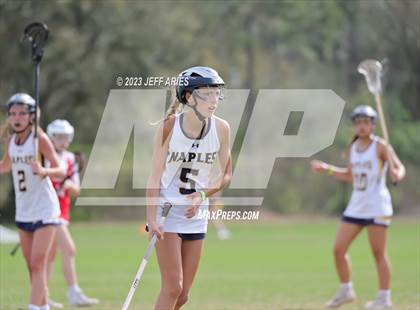 Thumbnail 1 in Naples vs Lake Highland Prep (Lax Against Leukemia) photogallery.