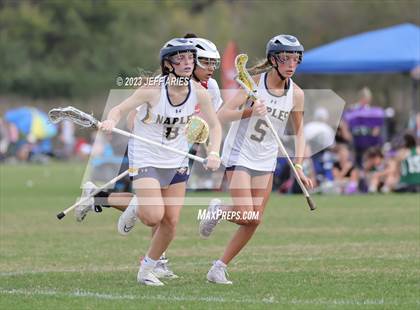 Thumbnail 2 in Naples vs Lake Highland Prep (Lax Against Leukemia) photogallery.