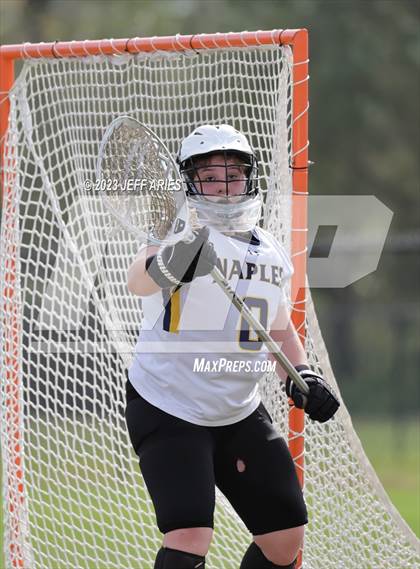 Thumbnail 1 in Naples vs Lake Highland Prep (Lax Against Leukemia) photogallery.