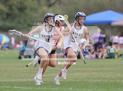 Thumbnail 3 in Naples vs Lake Highland Prep (Lax Against Leukemia) photogallery.