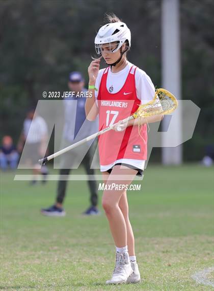 Thumbnail 1 in Naples vs Lake Highland Prep (Lax Against Leukemia) photogallery.