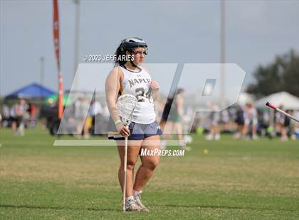 Thumbnail 3 in Naples vs Lake Highland Prep (Lax Against Leukemia) photogallery.