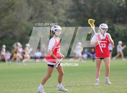 Thumbnail 3 in Naples vs Lake Highland Prep (Lax Against Leukemia) photogallery.