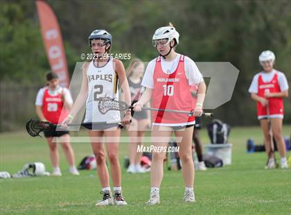 Thumbnail 3 in Naples vs Lake Highland Prep (Lax Against Leukemia) photogallery.