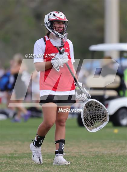 Thumbnail 2 in Naples vs Lake Highland Prep (Lax Against Leukemia) photogallery.