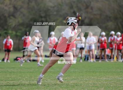 Thumbnail 2 in Naples vs Lake Highland Prep (Lax Against Leukemia) photogallery.