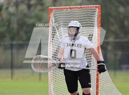 Thumbnail 2 in Naples vs Lake Highland Prep (Lax Against Leukemia) photogallery.