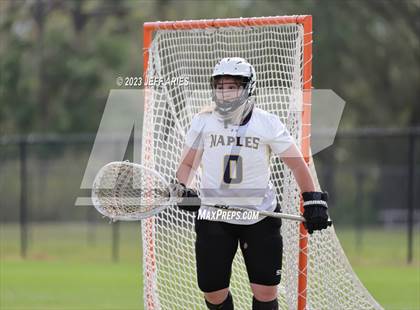Thumbnail 1 in Naples vs Lake Highland Prep (Lax Against Leukemia) photogallery.