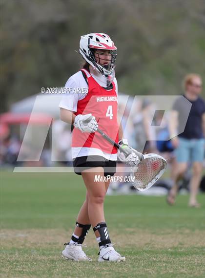 Thumbnail 1 in Naples vs Lake Highland Prep (Lax Against Leukemia) photogallery.
