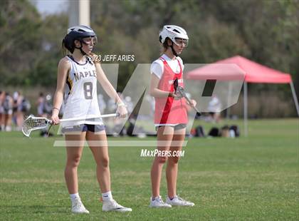 Thumbnail 1 in Naples vs Lake Highland Prep (Lax Against Leukemia) photogallery.