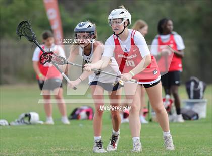 Thumbnail 2 in Naples vs Lake Highland Prep (Lax Against Leukemia) photogallery.