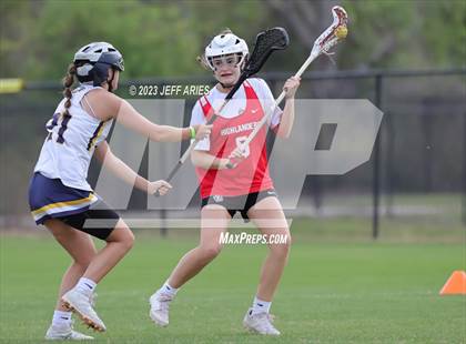 Thumbnail 1 in Naples vs Lake Highland Prep (Lax Against Leukemia) photogallery.