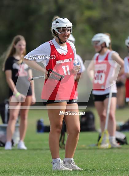 Thumbnail 2 in Naples vs Lake Highland Prep (Lax Against Leukemia) photogallery.