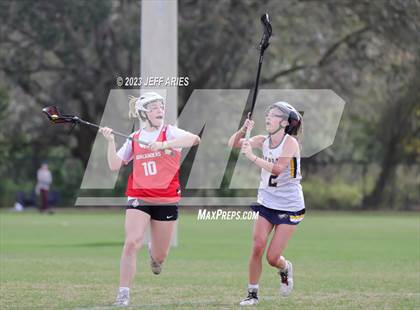 Thumbnail 2 in Naples vs Lake Highland Prep (Lax Against Leukemia) photogallery.