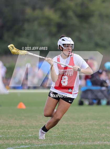 Thumbnail 3 in Naples vs Lake Highland Prep (Lax Against Leukemia) photogallery.