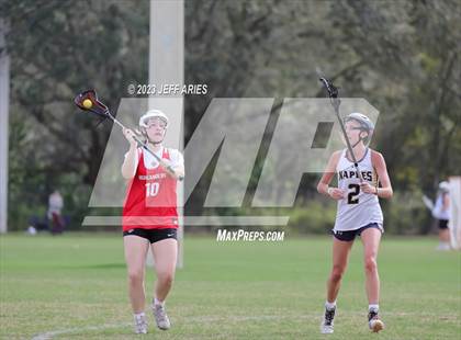 Thumbnail 3 in Naples vs Lake Highland Prep (Lax Against Leukemia) photogallery.