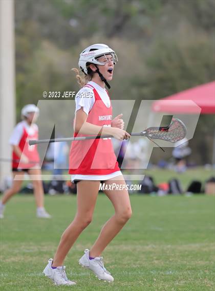 Thumbnail 1 in Naples vs Lake Highland Prep (Lax Against Leukemia) photogallery.