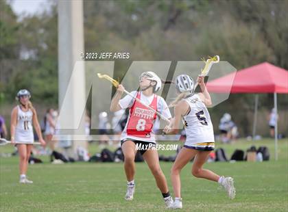 Thumbnail 3 in Naples vs Lake Highland Prep (Lax Against Leukemia) photogallery.