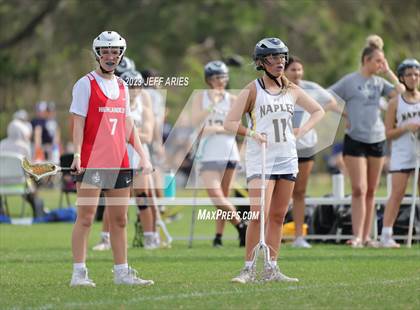 Thumbnail 1 in Naples vs Lake Highland Prep (Lax Against Leukemia) photogallery.