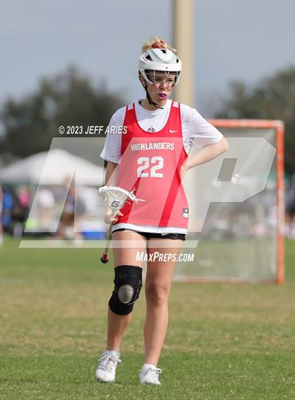 Thumbnail 2 in Naples vs Lake Highland Prep (Lax Against Leukemia) photogallery.