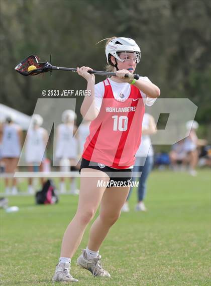 Thumbnail 3 in Naples vs Lake Highland Prep (Lax Against Leukemia) photogallery.