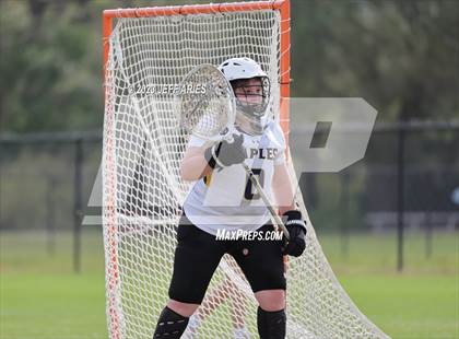 Thumbnail 2 in Naples vs Lake Highland Prep (Lax Against Leukemia) photogallery.