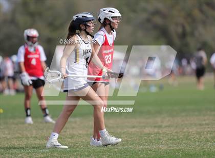 Thumbnail 3 in Naples vs Lake Highland Prep (Lax Against Leukemia) photogallery.