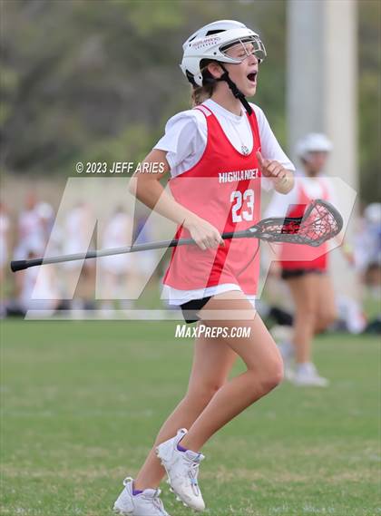 Thumbnail 1 in Naples vs Lake Highland Prep (Lax Against Leukemia) photogallery.