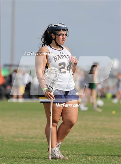 Thumbnail 1 in Naples vs Lake Highland Prep (Lax Against Leukemia) photogallery.