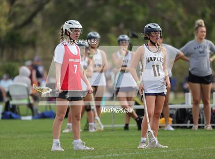 Thumbnail 1 in Naples vs Lake Highland Prep (Lax Against Leukemia) photogallery.
